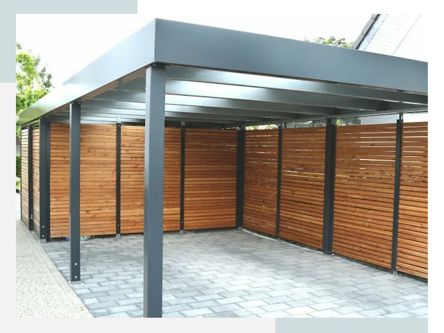 Навесы для парковки в Дивногорске