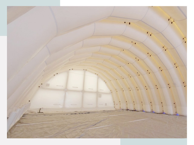 Пневмокаркасные ангары в Дивногорске