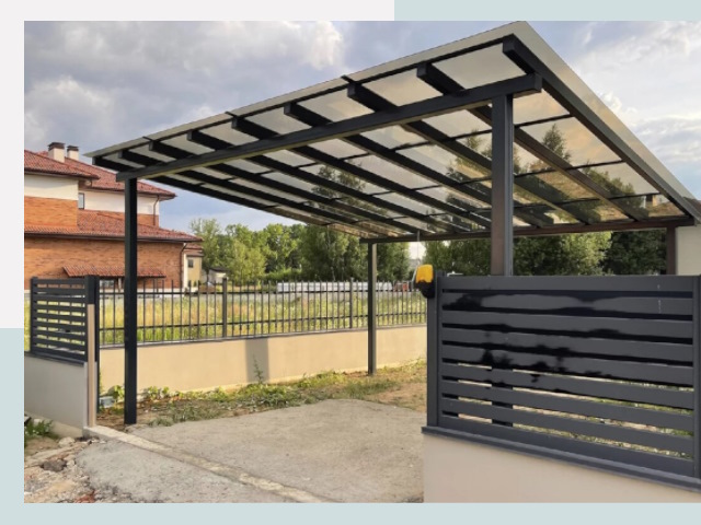 Металлические навесы в Дивногорск от 607 руб. за м²