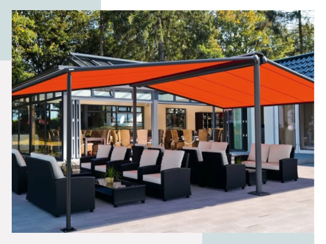 Навесы для кафе и ресторанов в Дивногорске