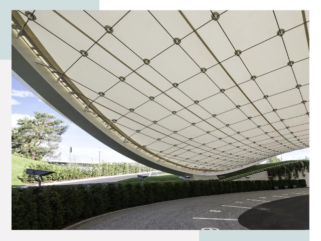 Мембранные конструкции в Дивногорске