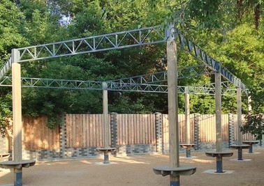 Терраса из металлоконструкций под ключ, проектирование, изготовление и монтаж от СтальСтрой-Двн